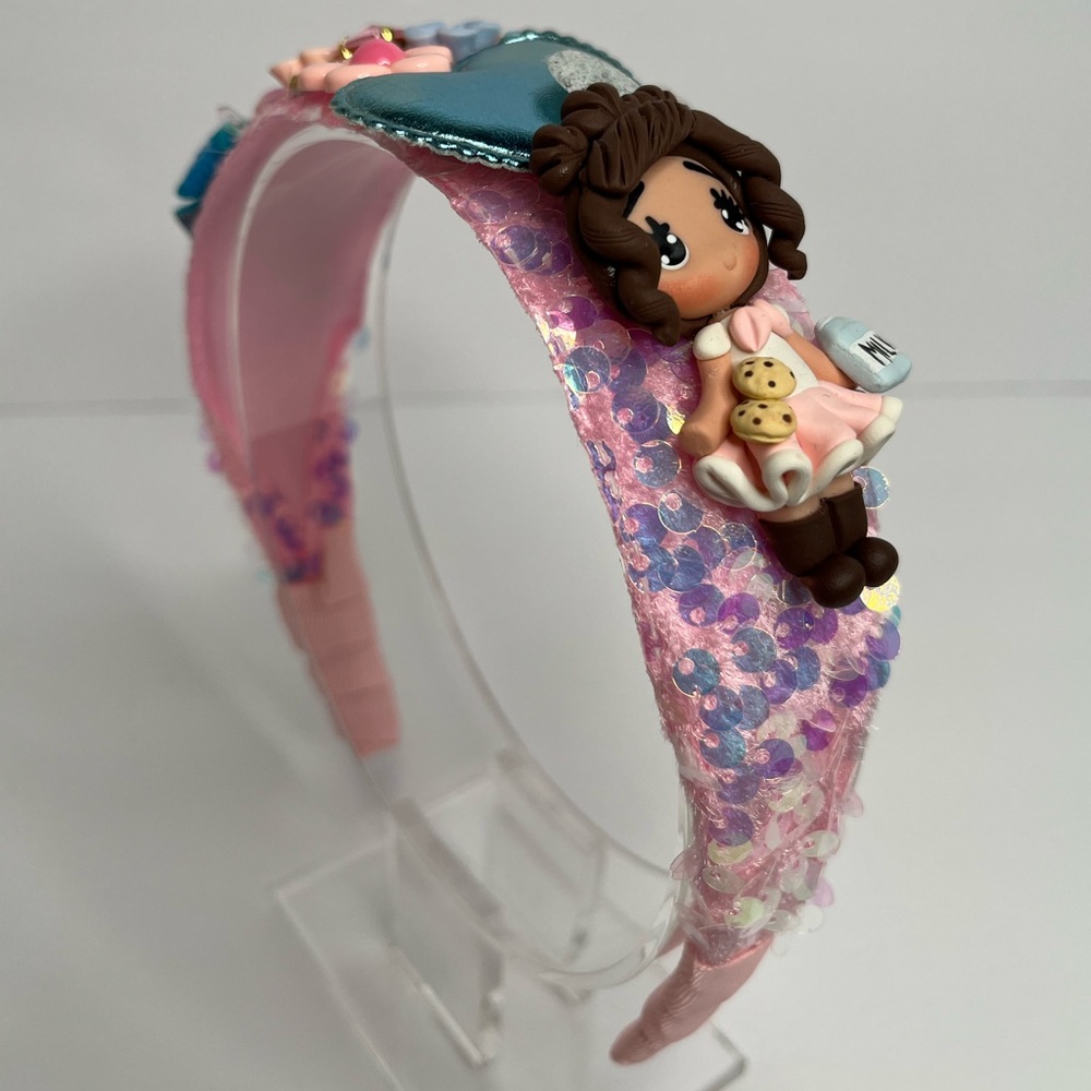 Milk & Cookies Handmade Headband